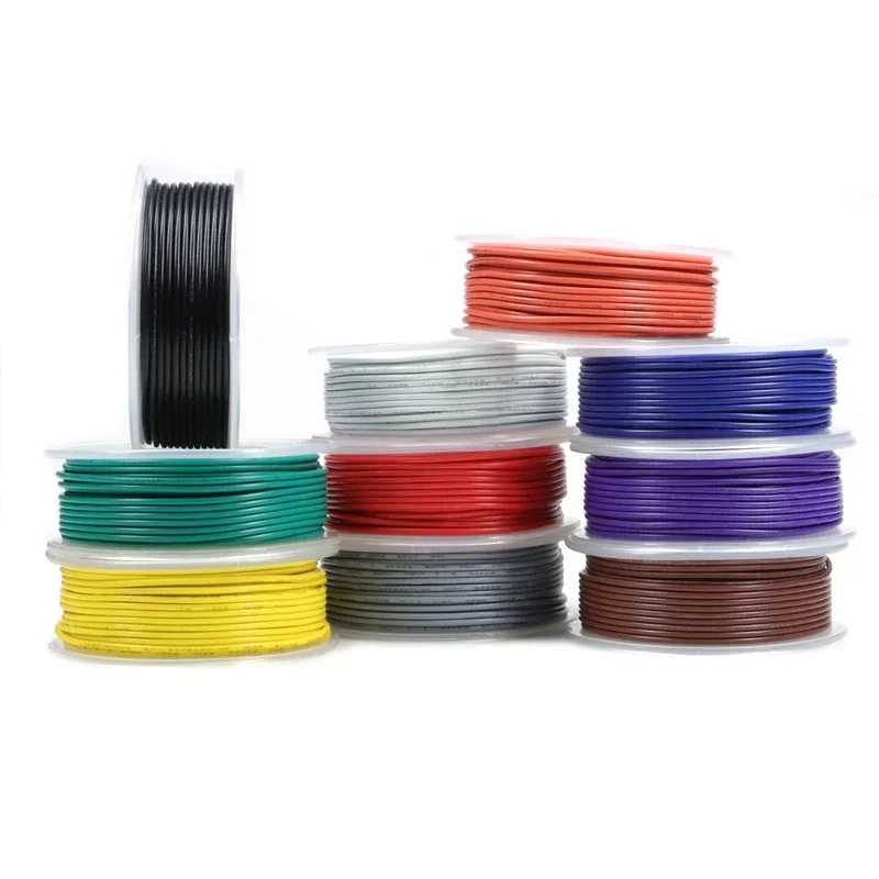 Cable eléctrico de cobre estañado PVC para iluminación LED DIY - imagen 4