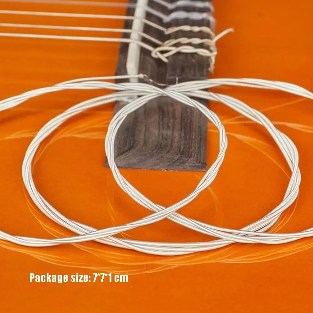 Cuerdas de Nailon súper ligera para guitarra clásica plateadas - imagen 5