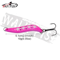 Cucharilla de rotación Metal para Lubina rayada