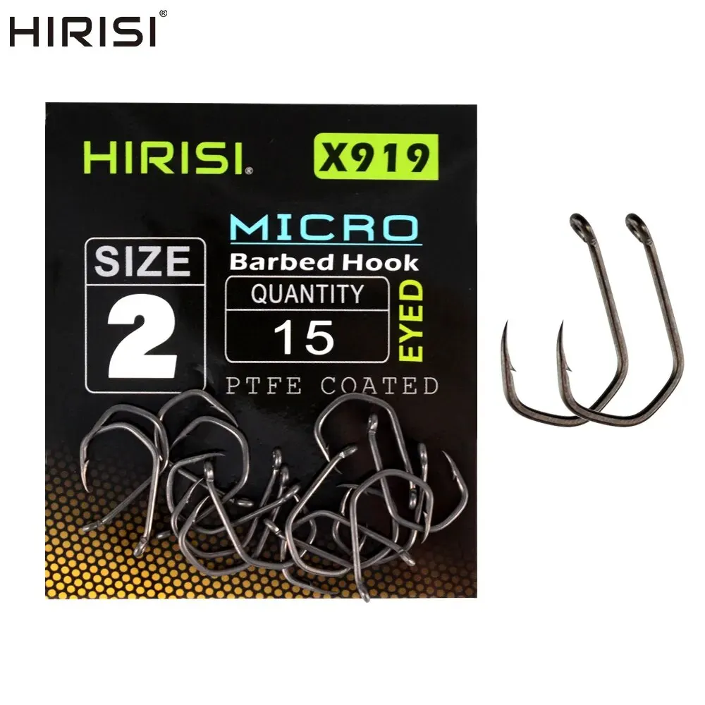 Anzuelo de pesca Hirisi X919 de alto carbono