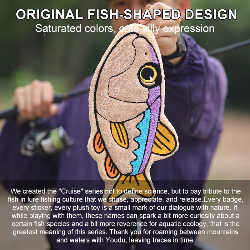Toalla de microfibra para pesca antirayas con tejido waffle - imagen 3
