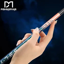 Caña ultraligera FISHINGFANS de carbono resistente para carpas