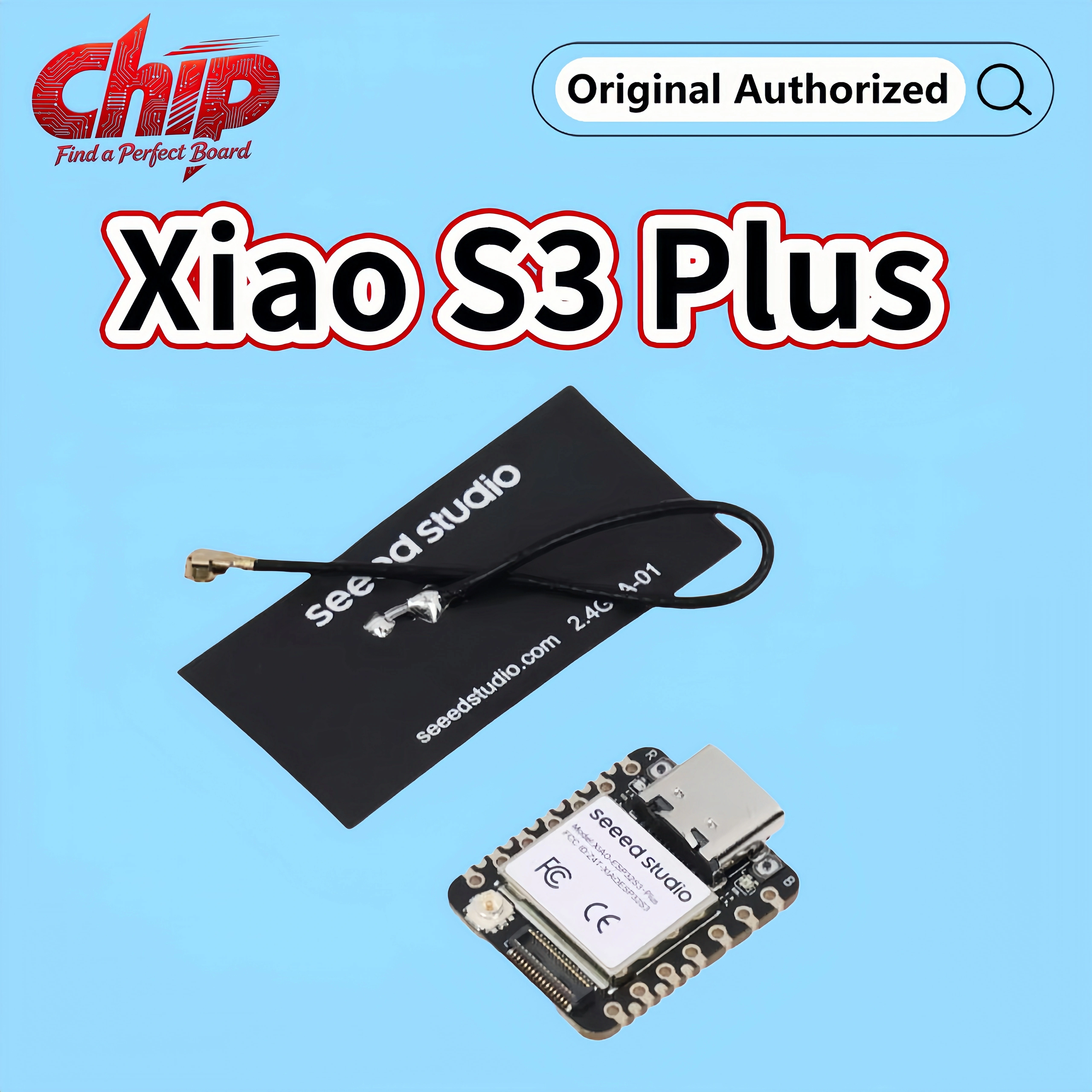 Módulo ESP32-S3 Plus WiFi BLE compatible con carga de batería - imagen 2