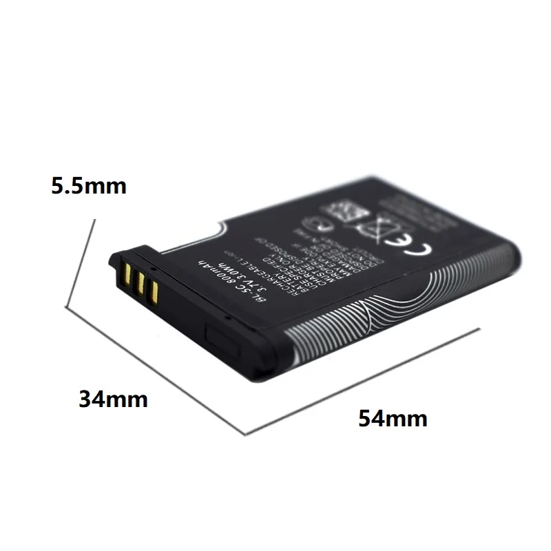 Batería recargable para Nokia compatible - imagen 5