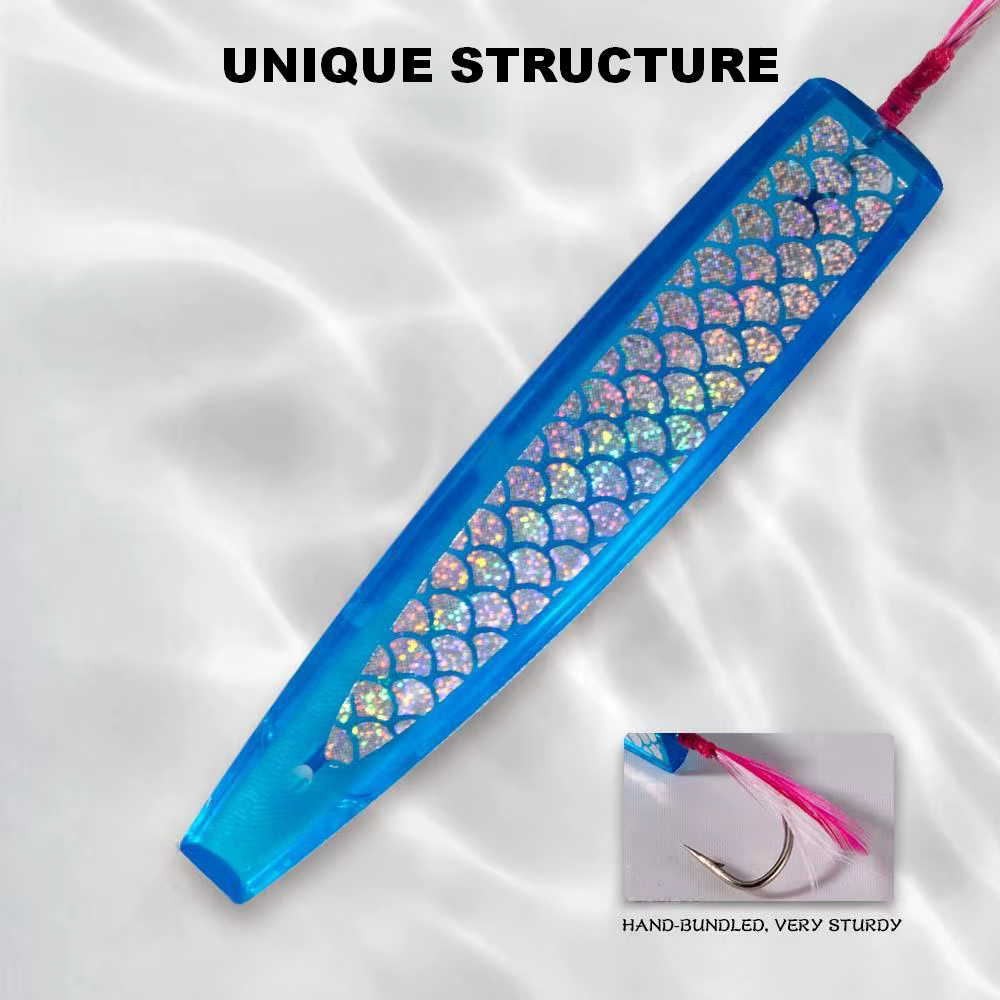 Hunthouse Cucharillas Trolling – Señuelos para pesca en agua salada - imagen 3