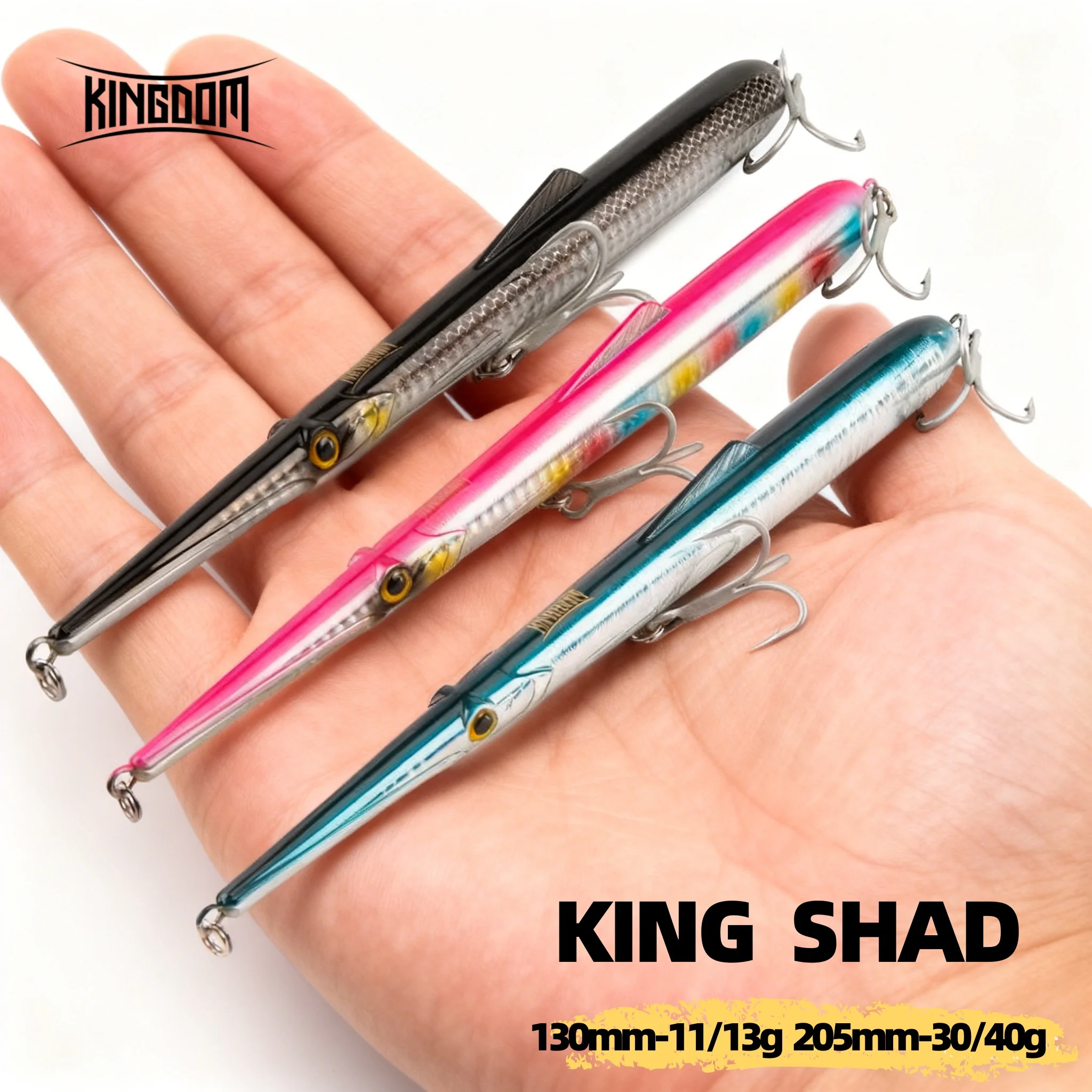 Pencil Kingdom para Lubina – Señuelo duro de pesca en mar