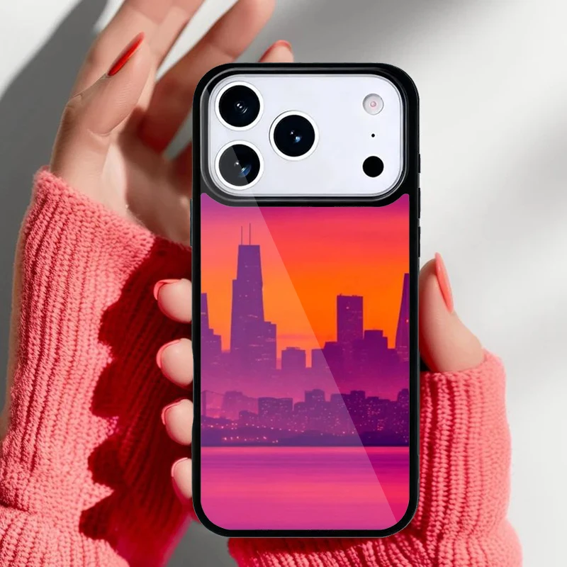 Detalle del diseño iluminado de la funda