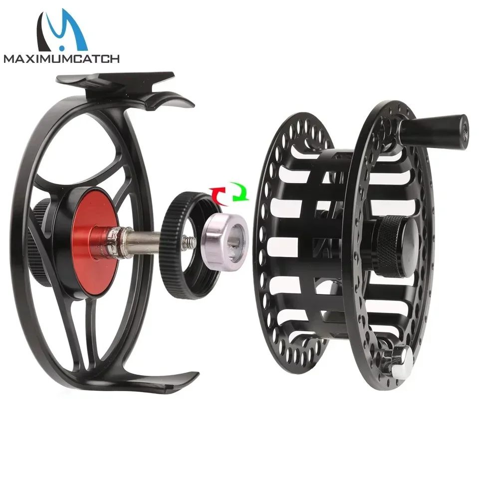 Maximumcatch MC Carrete de pesca con mosca CNC aluminio ligero - imagen 5