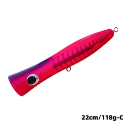 Wobbler artesanal de arrastre en madera para GT y atún