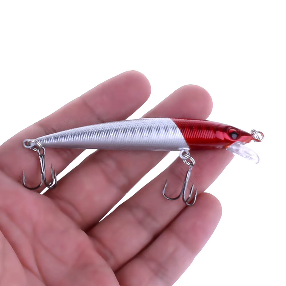 Señuelo Minnow Wobbler – Cebo duro hundimiento para lubina y lucio - imagen 5