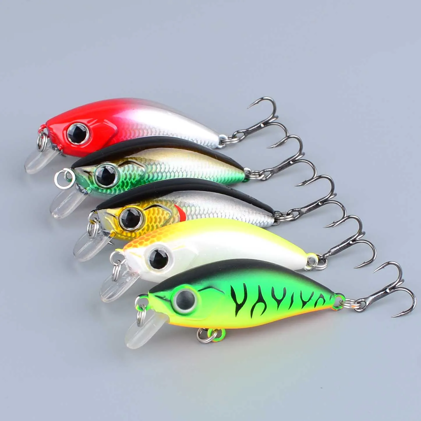 Señuelo Minnow flotante Crank Wobbler para lucio y trucha - imagen 3