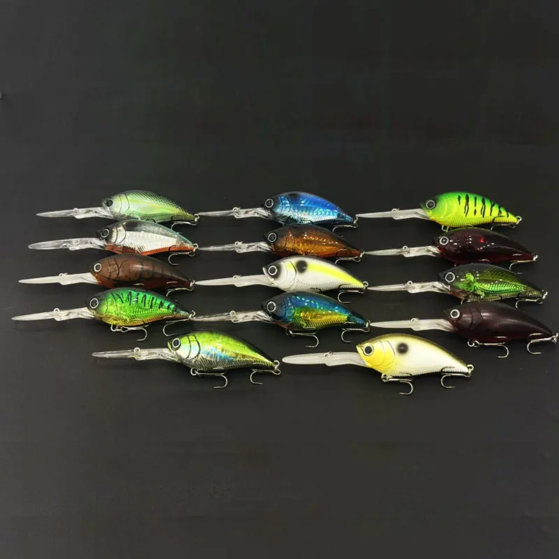 Crankbait flotante tipo minnow para pesca en agua salada - imagen 4