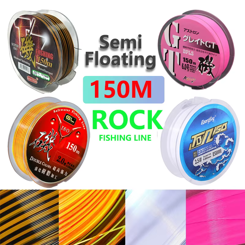 Sedal nailon rosa para mar – Monofilamento semiflexible de alta calidad