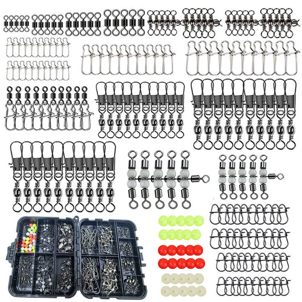Accesorios de Pesca: broches, emerillones y cuentas para montaje - imagen 2