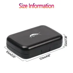 Caja de moscas Bimoo multi compartimento – Para moscas húmedas y secas