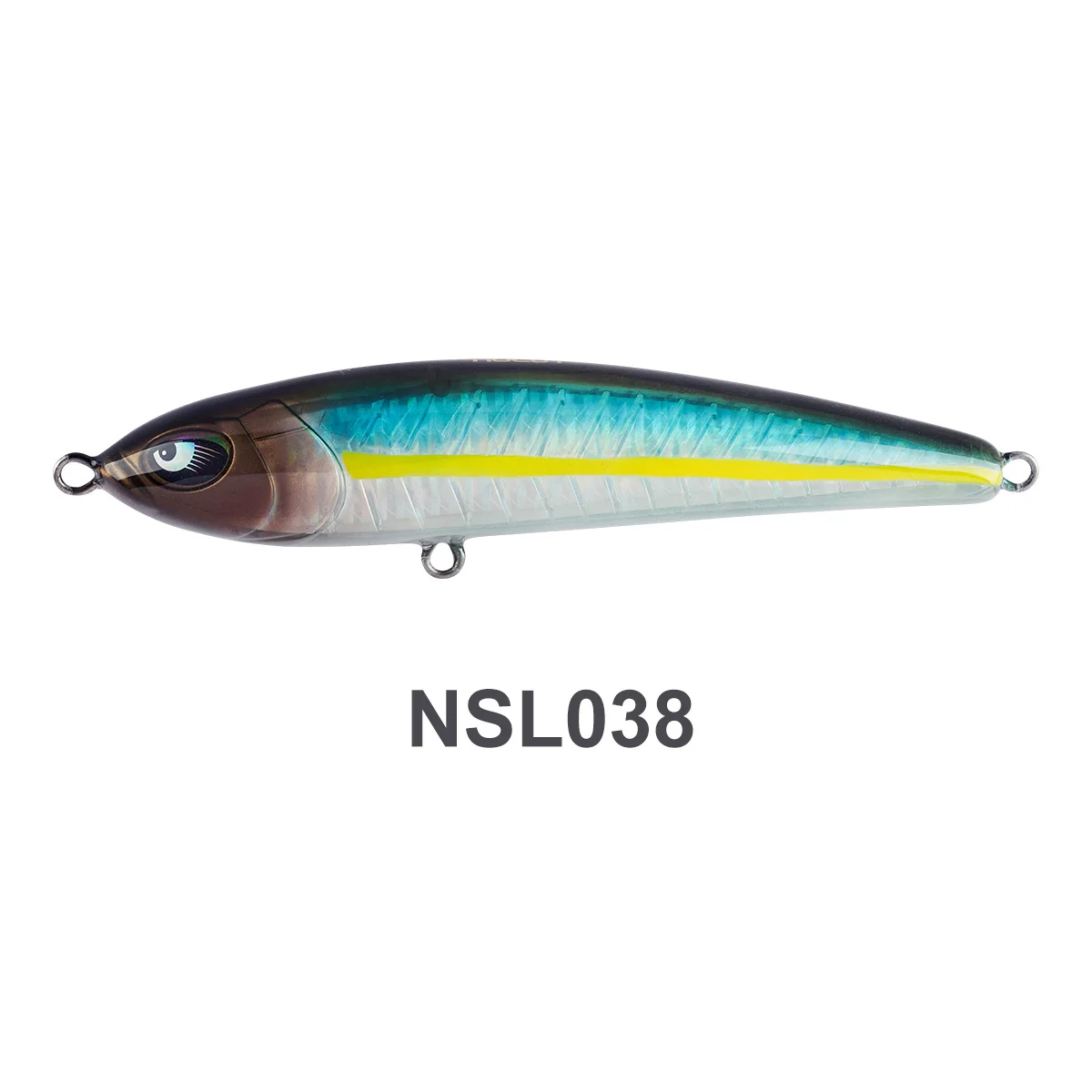 NOEBY Stickbait Crystal Armor hundimiento – señuelo para GT y atún