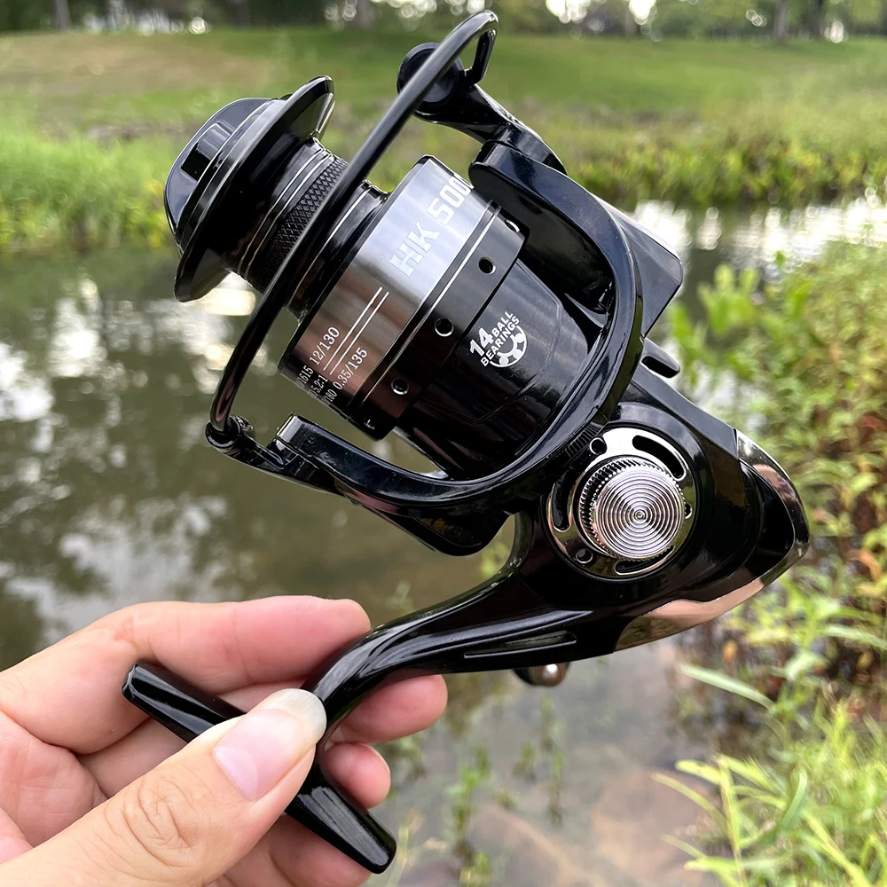 Carrete de pesca en agua salada de metal - alta resistencia - imagen 5