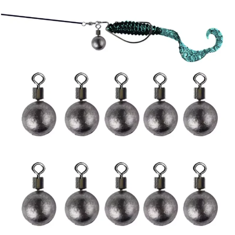 Plomos de pesca 3,5-20g – juego de 10 unidades para carpa