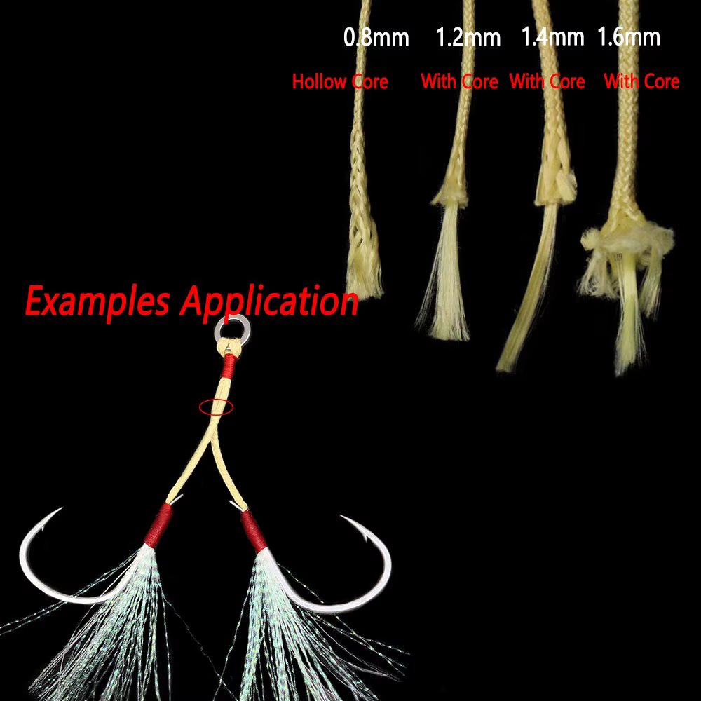 Sedal trenzado Bimoo núcleo hueco para jigging - imagen 5