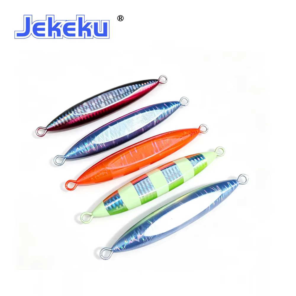 Señuelo para Jigging Lento Metálico JEKEKU – Luminoso - imagen 3