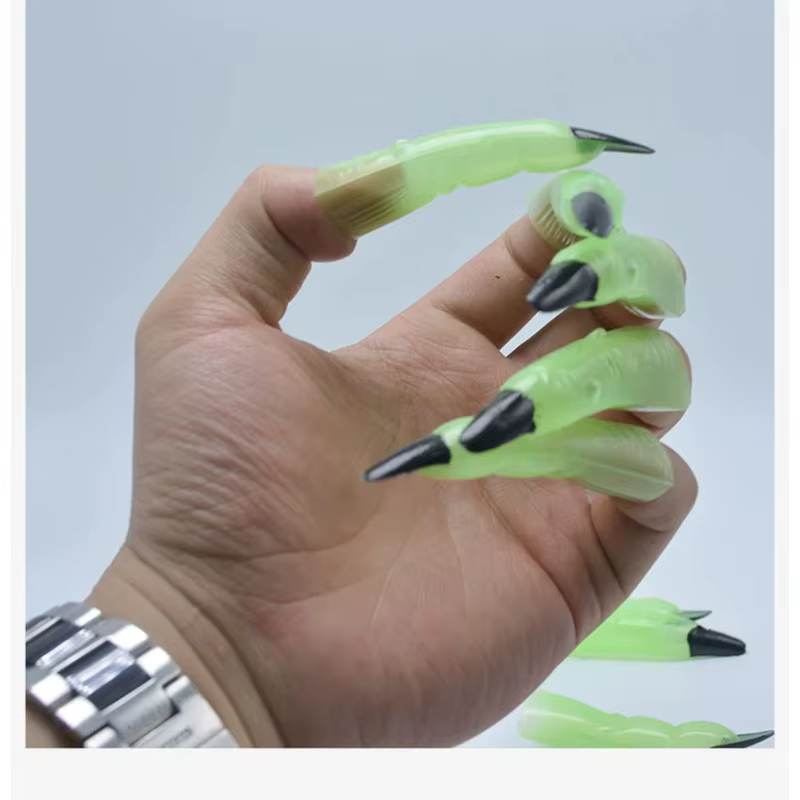 Uñas postizas luminosas para Halloween y fiestas - imagen 3