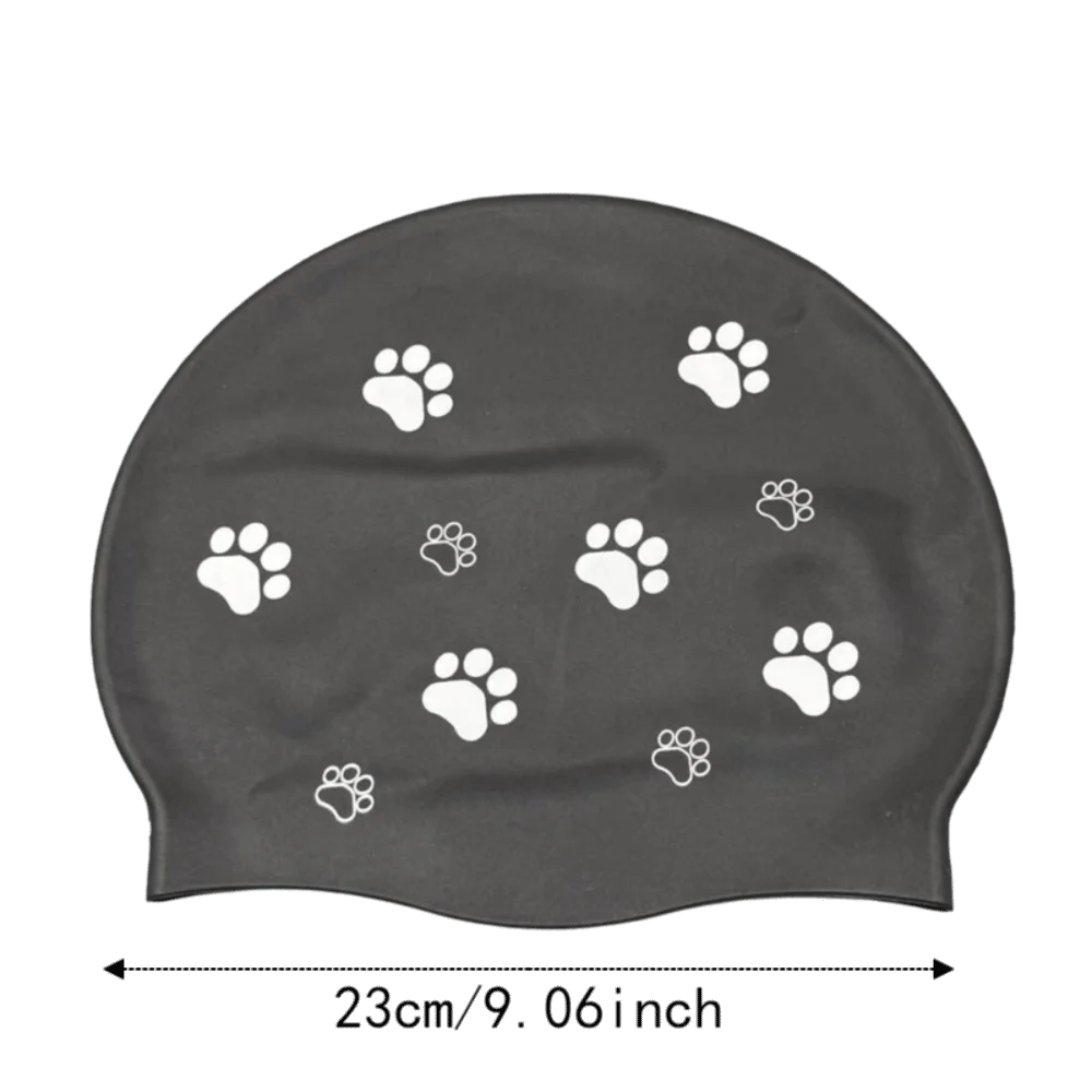Gorro de natación impermeable de silicona antideslizante unisex - imagen 2