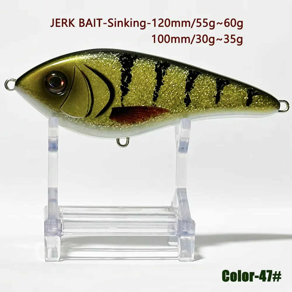 Jerkbait Vib Rattlin Toptackle 55g/33g – Señuelo para Lucio