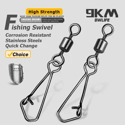 Barril giratorio pesca mar – Kit conectores cambio rápido señuelos