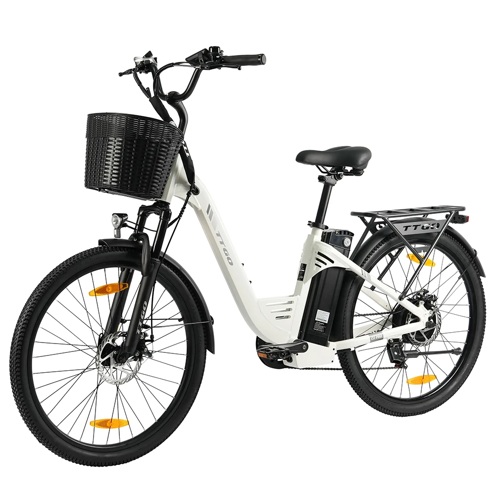 Bicicleta eléctrica urbana TTGO C2 PRO