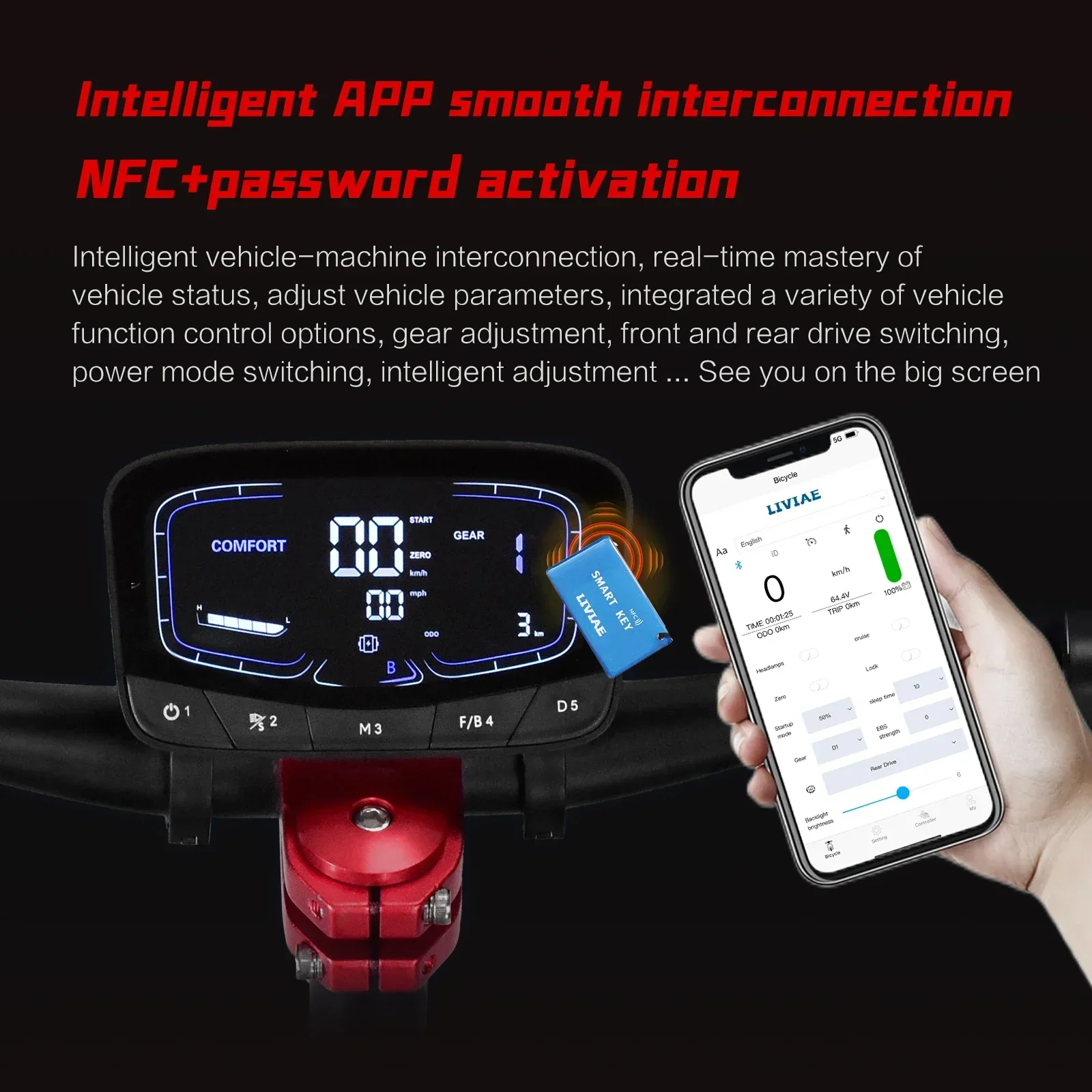 Scooter eléctrico todoterreno BOYUEDA S5 con motor dual y NFC - imagen 3