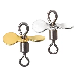 Giratorios luminosos forma calabaza para pesca, conectores broches