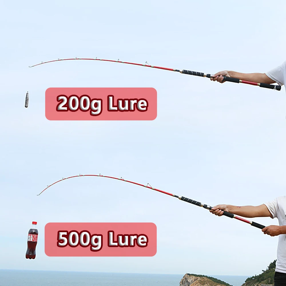 Caña Slow Jigging Mar – Profesional Agua Salada 800g - imagen 3