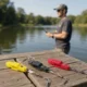 Clips de liberación de línea con cable de acero ABS para pesca - imagen 5