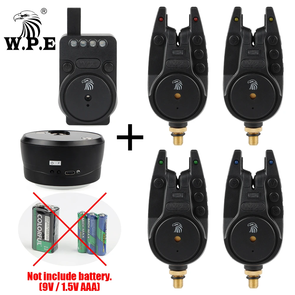 Alarmas de carpa W.P.E – Avisadores LED con alerta sonora - imagen 3