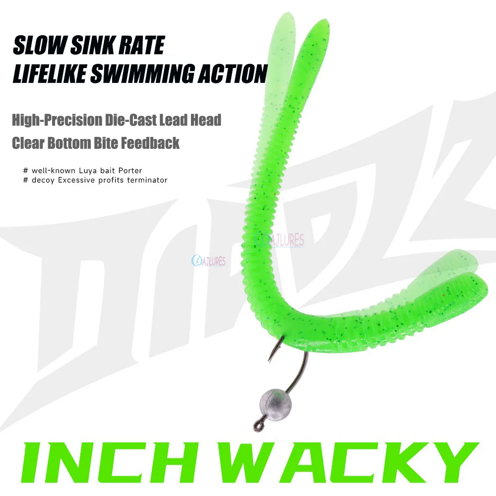 Anzuelos Micro Jig Head teflón antiescape acero alto carbono - imagen 4