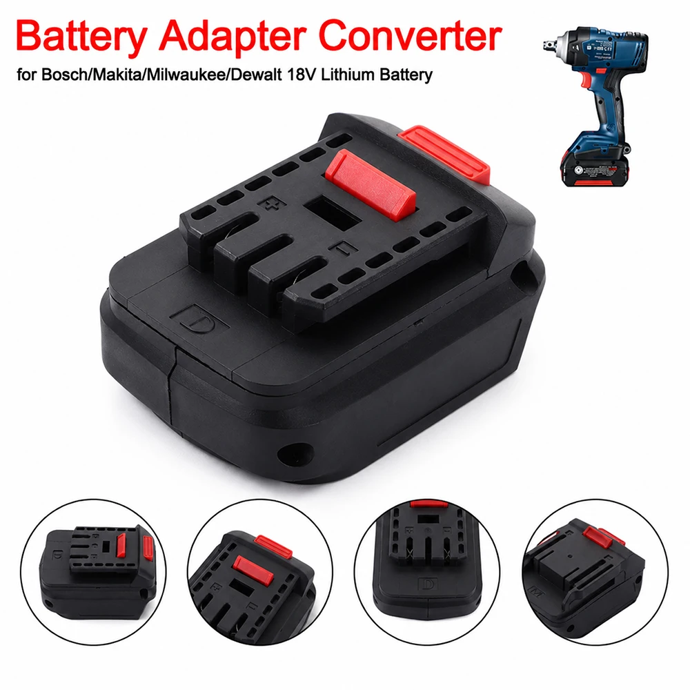 Adaptador convertidor de batería litio Makita – base de plástico - imagen 3