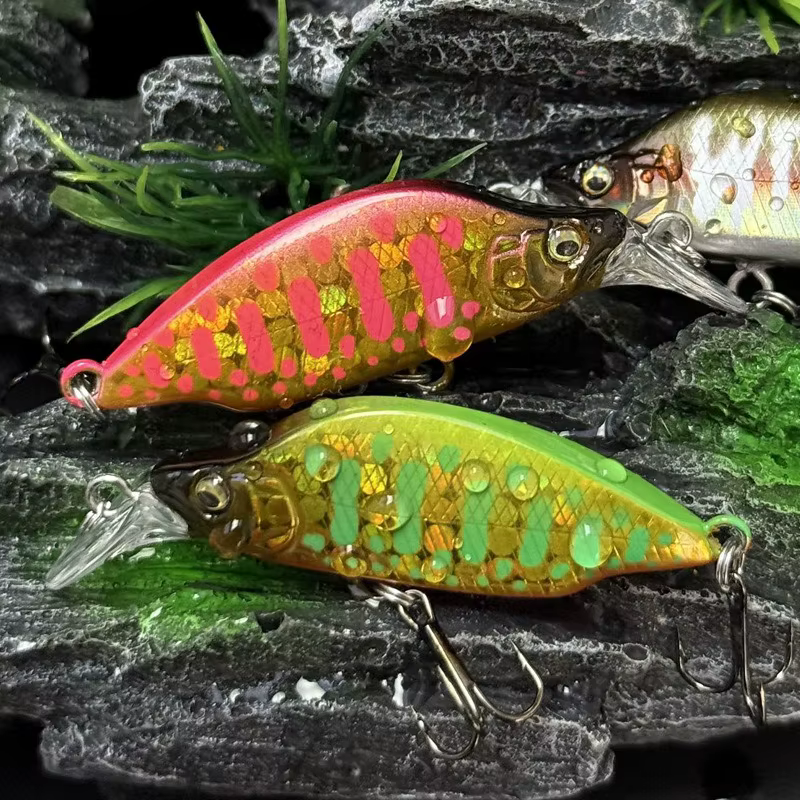 Señuelo jerkbait hundido de 45mm 3,8g para lubina, perca y trucha - imagen 5