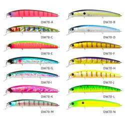 TSURINOYA Minnow Wobbler señuelo duro para Lucio