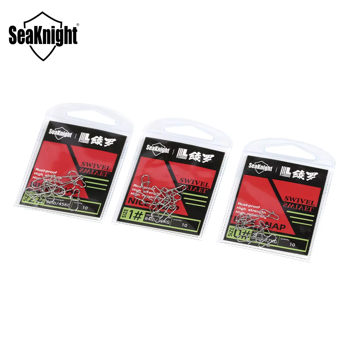 Conector de pesca acero inoxidable tamaño #0 27KG