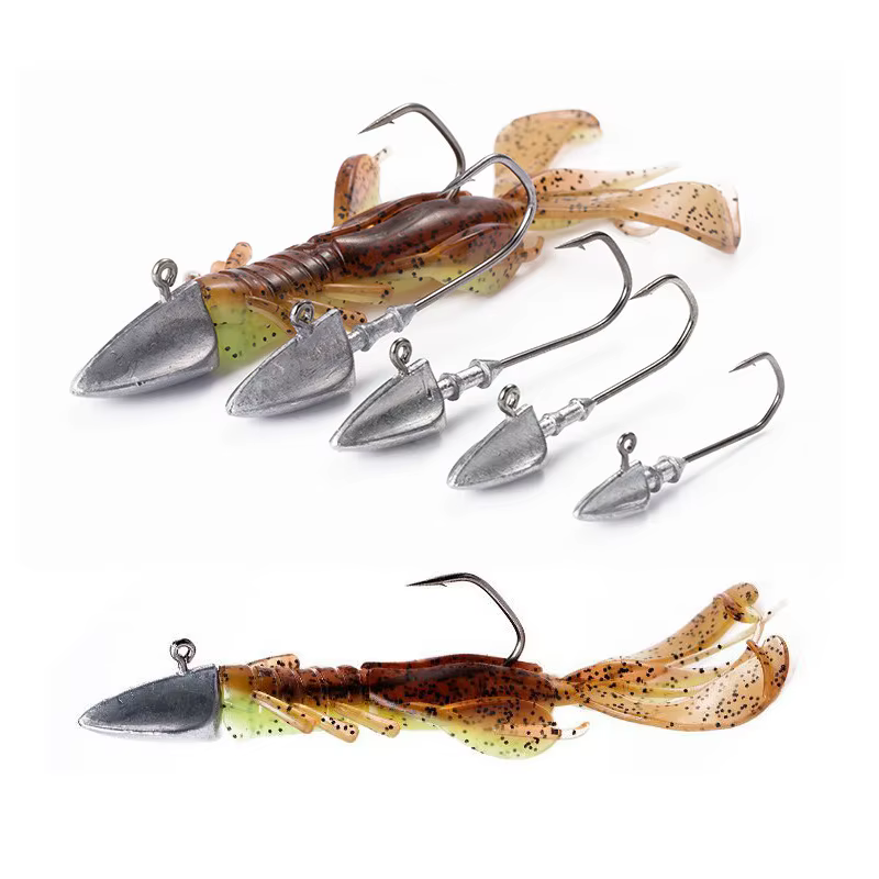 Jig Head de plomo Topline – Anzuelos para vinilo y cebo blando - imagen 5