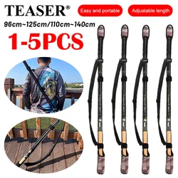 Funda protectora con correa para caña de pescar transporte