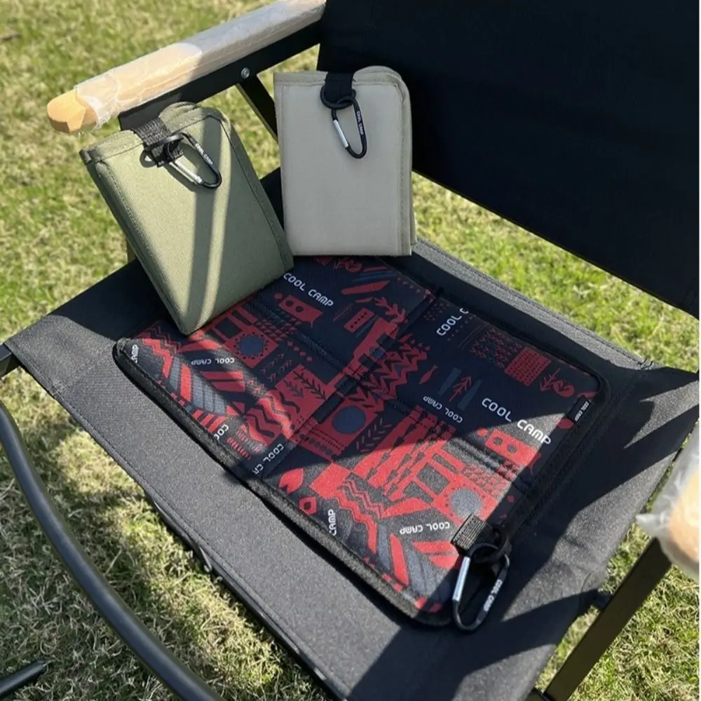 Cojín plegable impermeable Oxford con mosquetón resistente para pesca - imagen 2