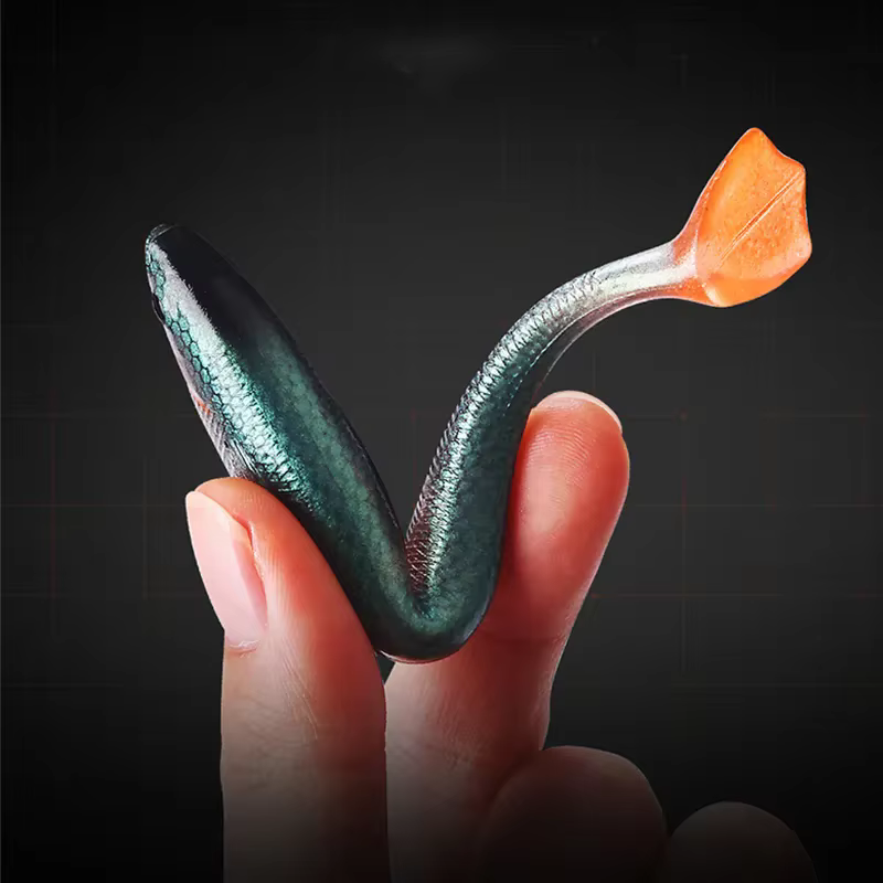 WEIHE Señuelo Swimbait PVC 12,5 cm 10g – Cola T realista - imagen 3