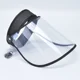 Mascarilla facial transparente antivírica gorro protector antisalpicaduras - imagen 4