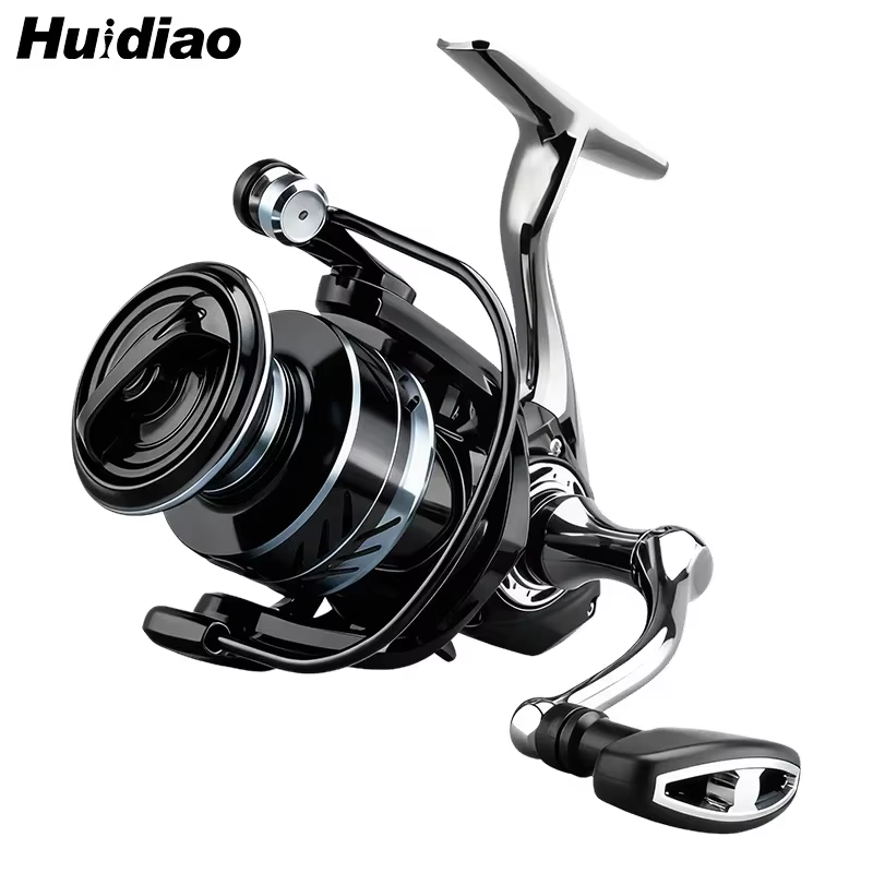 Carrete giratorio Huidiao – Todo metal con arrastre 12 kg - imagen 4