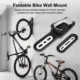 Gancho pared plegable bicis montaña infantiles: compacto resistente - imagen 5
