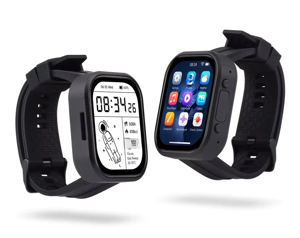 Placa de desarrollo tipo reloj con pantalla AMOLED