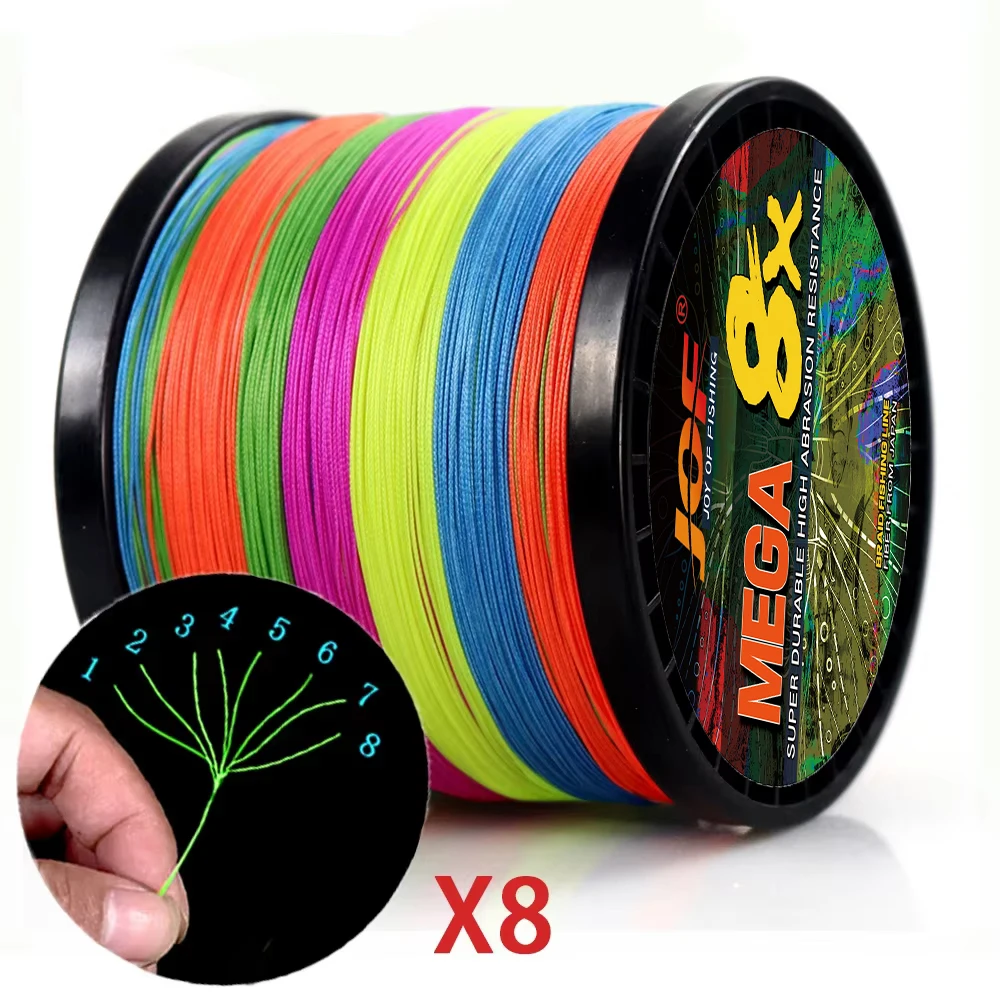 Línea trenzada PE X8 Strong de JOF Sea Fishing – 8 hilos - imagen 2