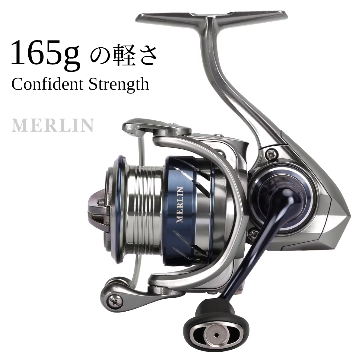 Tsurinoya Merlin Carrete spinning metálico resistente para agua salada - imagen 3