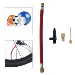Agujas de inflado para balones y bicicleta con manguera y bomba